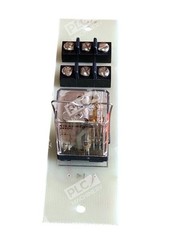 27E128 Relay Socket W/ 24VDC R10-E1-W2-V700 Relay W/ PCB Circuit Board 8045-2A