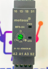 Metess MFD-04 Industrial Photocell Relay 220V AC,24V AC/DC