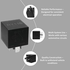 RY116 Relay – Vehicle-Specific Replacement PartColor: 1 PC