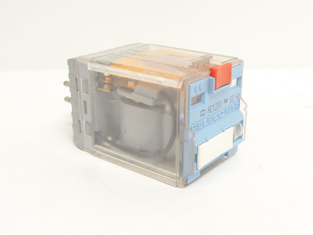 255291 Used; Releco C2-A20X/120VAC Power Relay; 10A; 250VAC; Coil: 120VAC
