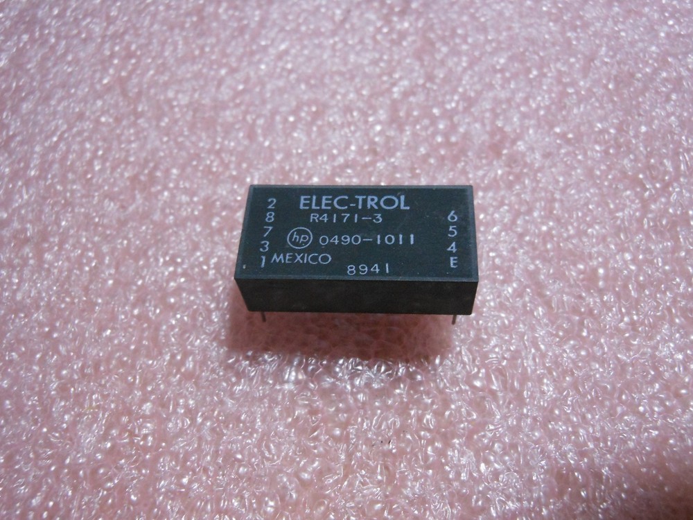 ELEC-TROL / HP RELAY PART # 0490-1011 NSN: 5945-00-329-6454 # R4171-3