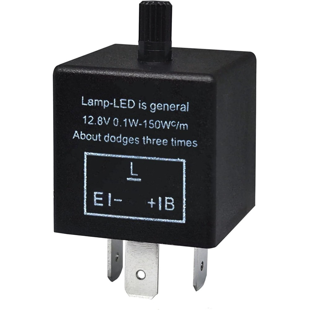 LED Flasher Relay 3 Pins Adjustable Turn Signal Hyper Blink Issue