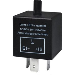 LED Flasher Relay 3 Pins Adjustable Turn Signal Hyper Blink Issue