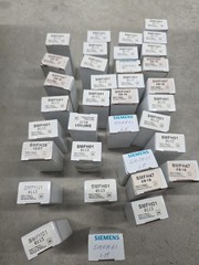 LOT OF 35 SIEMENS SMFH40 SMFH01 CLASS SMF HEATER ELEMENTS VARIOUS SIZE