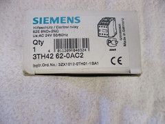 NIB Siemens Control Relay 24V 50/60Hz 3TH42 62-0AC2