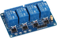 4-Channel 5V Relay Module for Arduino Raspberry Pi – AC/DC Control