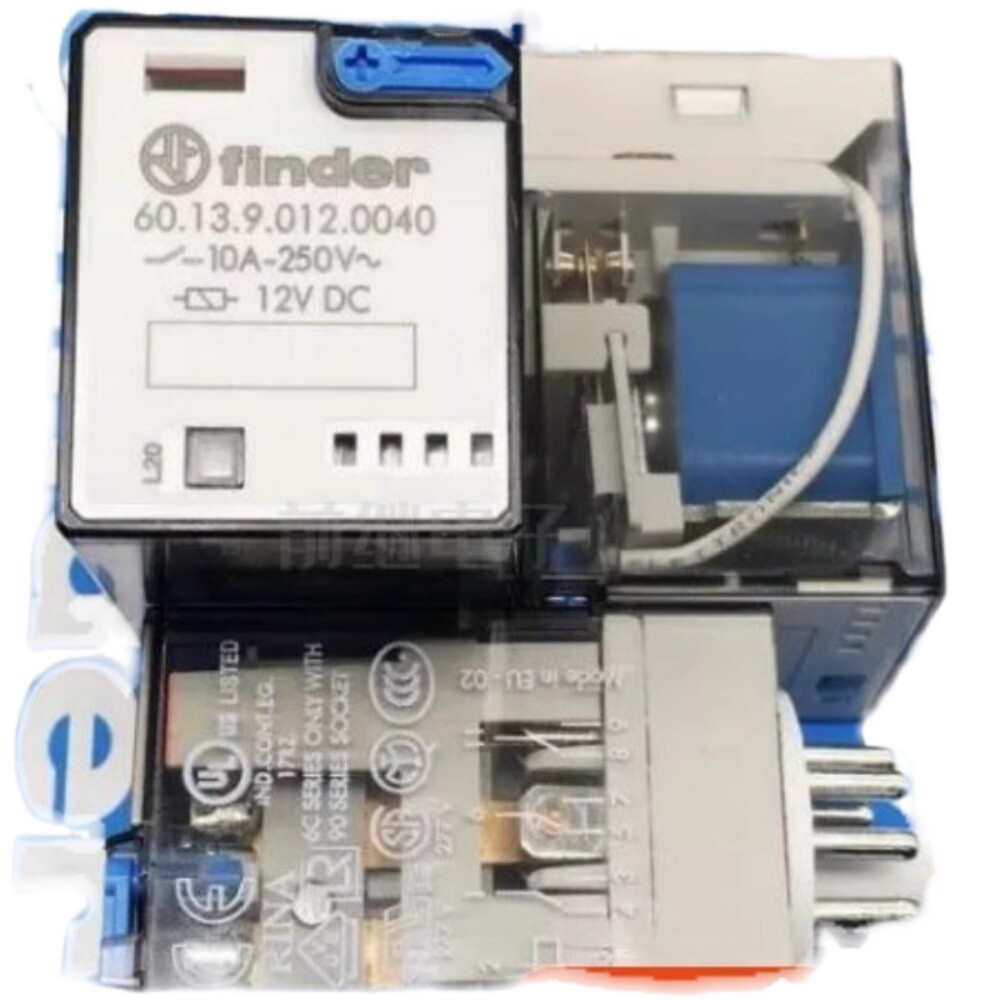 2PC 60.13.9.012.040 12VDC 10A Relay PLC Output