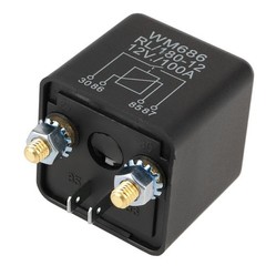12V 100A Normal Open Heavy Duty Car Starter Relay for Control Battery ON/OFF