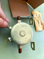 RBM CONTROLS TYPE 70 SOLENOID DIRECT CURRENT SINGLE POLE COIL 36
