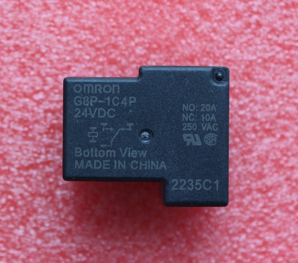 2pcs G8P-1C4P-24VDC G8P-1C4P-DC24 Fully-Sealed PCB Relay 30A 250VAC