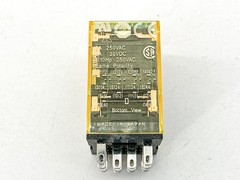 New Lot of 2 IDEC RU4S-C-A110 Relay 110-120Vac 1/10HP – No Box