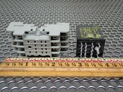 Square D 8501-RS14V20 Ser B Relay 120V 50/60Hz & 8501-NR45 Relay Socket Warranty