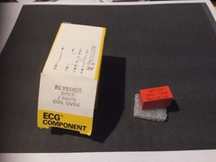1 NEW Philips ECG RLY5142R DPDT 2A COIL12VDC RELAY ***Free Shipping***