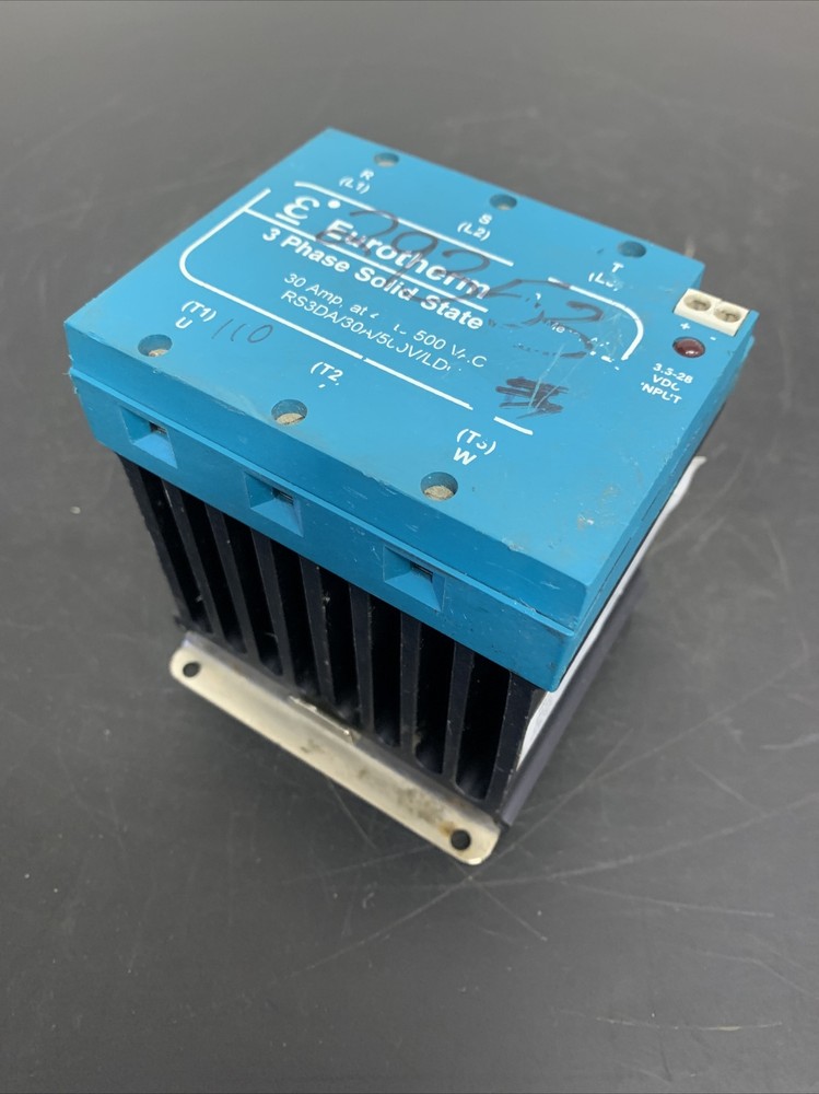Eurotherm 3 Phase Solid State Relay RS3DA/30A/500V/LDC **SHIPS from USA**