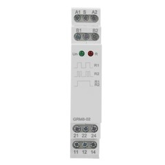 GRM8-02 Electronic Impulse Relay Latching Relay Memory Relay AC/DC 12V-240V