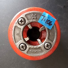 Ridgid Manual Threader Die Head, 12R, ¾” NPT, Alloy