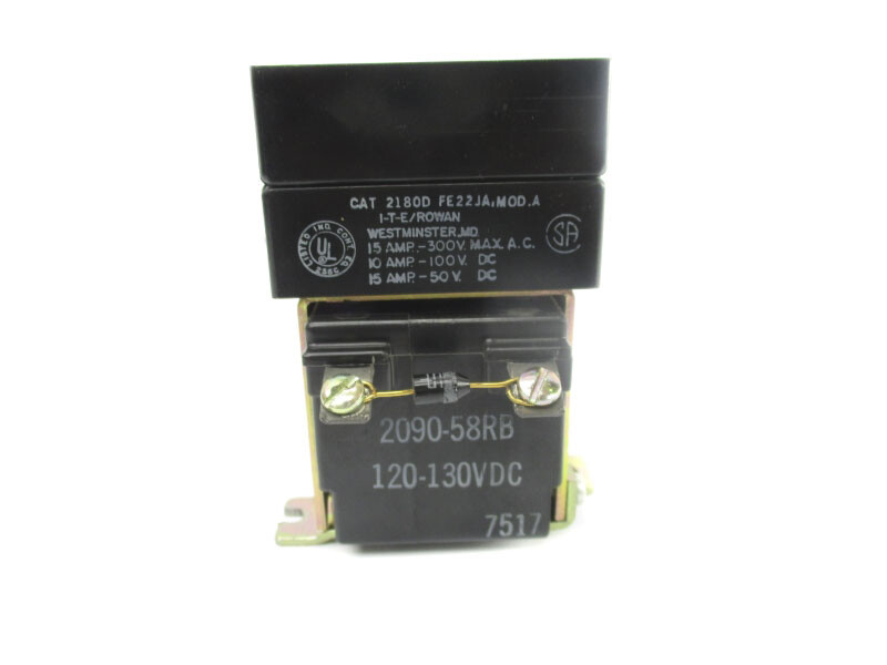 ITE 2180DFE22JA 120-130VDC 15A UNMP