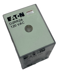 Lot of 17 – Eaton D2RR2A Control Relay 120V AC Coil DPDT 10A 8-Pin Plug-In ✅