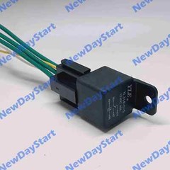 1PC 30A/40A With Copper Wire Socket YL314-12V-C-S Relay , 5-PIN 12VDC