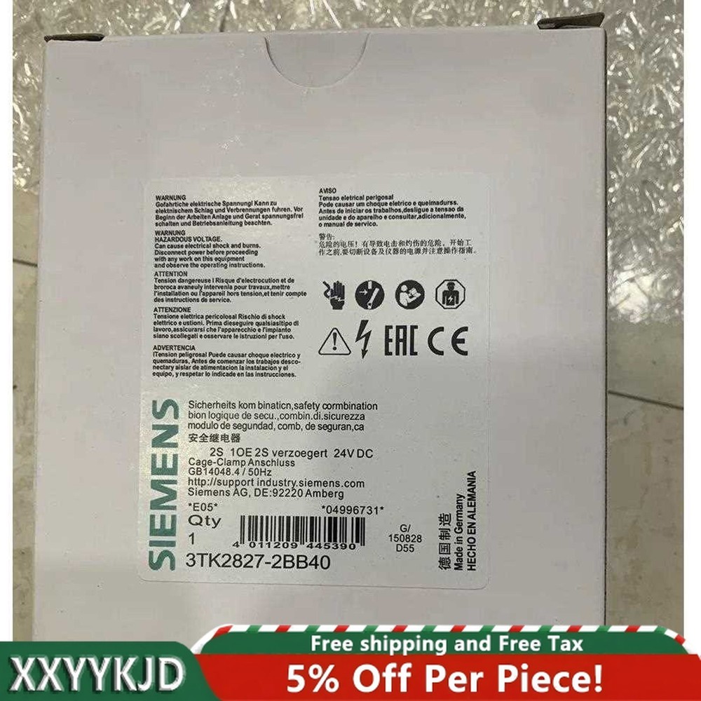 1PC New IN BOX Siemens safety relay 3TK2827-2BB40 Free Shipping#XR