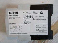 1PCS New Eaton Moeller EMT6-DBK EMT6DBK Relay 24-240VAC/DC In Box Brand#HL