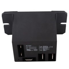 2PCS Power Relay AC120V Coil 30A SPDT(1NO 1NC) 120 VAC with Flange Mo…