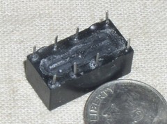 OMRON G6A-234P RELAY 5V 5 V VDC COIL DPDT CONTACTS .6A@125VAC 1A@30V DC AC USA