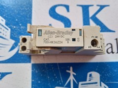 ALLEN- BRADLEY 700-HK36Z24 24VDC RELAY SOCKET LOT OF 4 PIECE