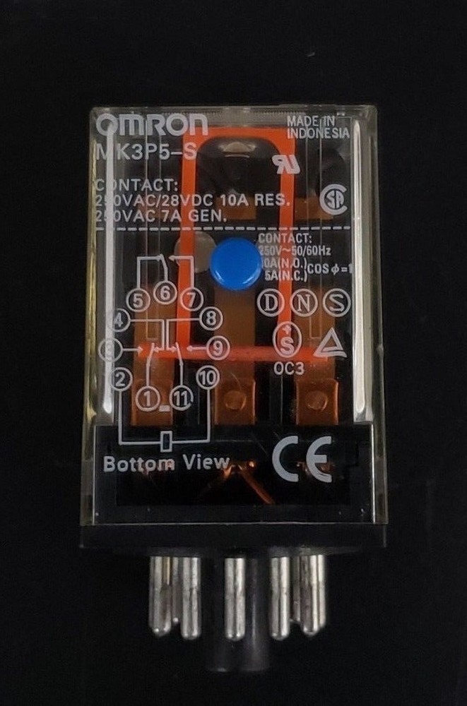 OMRON MK3P-2-24VDC RELAY 11 PIN MK3P224VDC MK3P-2