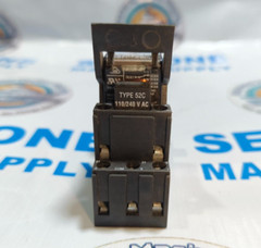 Schrack PT570730 Relay With Socket 230v~ ES15/3N 12A 300VAC Made In Italy