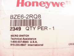 Honeywell Micro BZE6-2RQ8 Limit Switch Ships the Same Day
