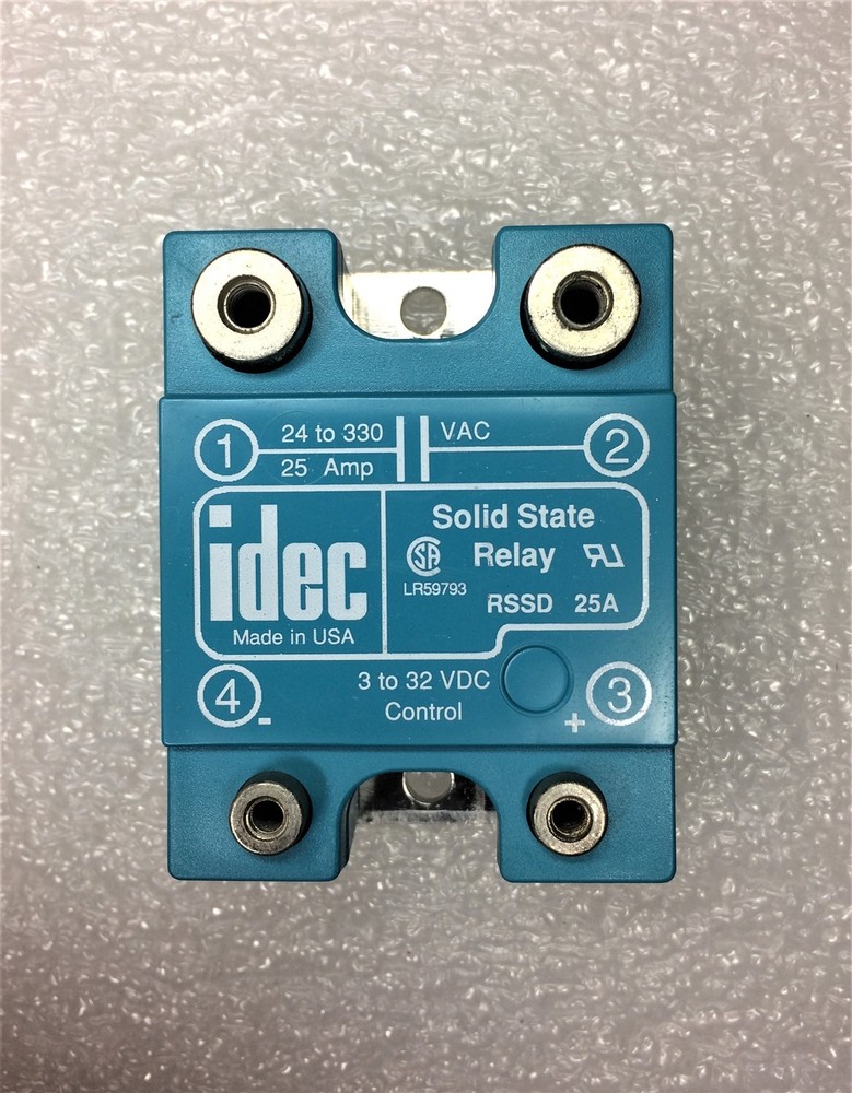 RSSD-25A IDEC Relay SSR 32V DC-IN 25A 660V AC-OUT NIB 1 UNIT