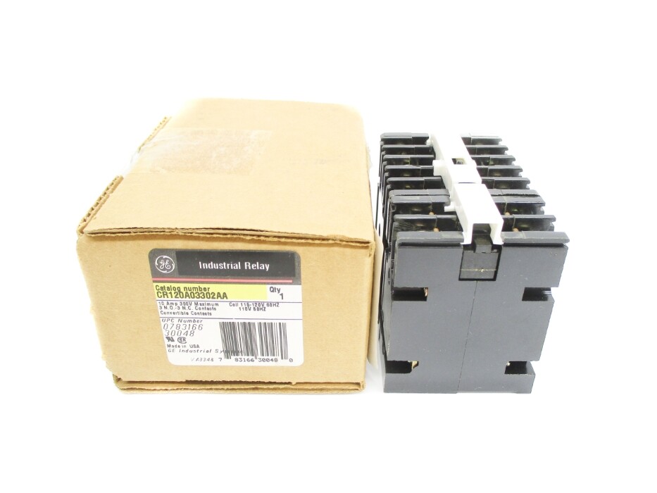 GENERAL ELECTRIC CR120A03302AA SER. A 110/115-120V 10A NSMP