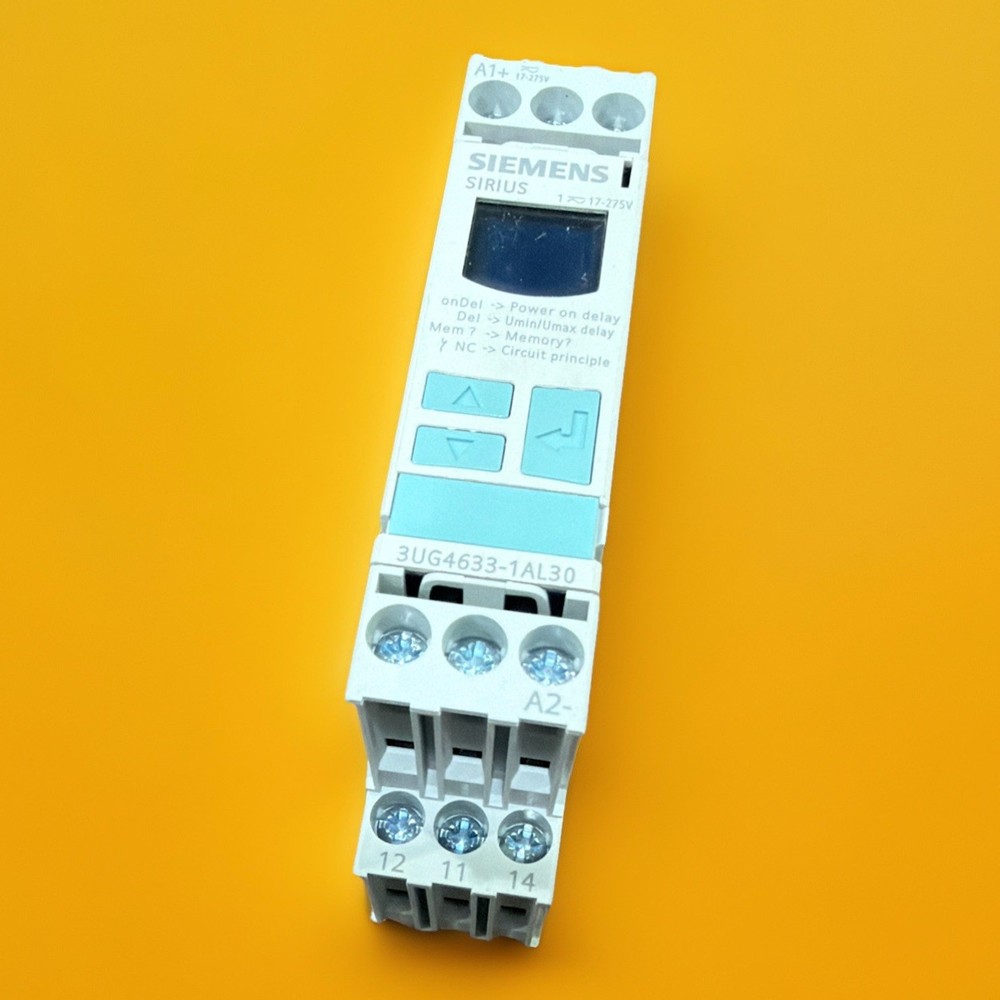 🔥1 Unit ~ Siemens 3UG4633-1AL30 Monitoring Relay 1P 24-240VAC/DC 3🔥