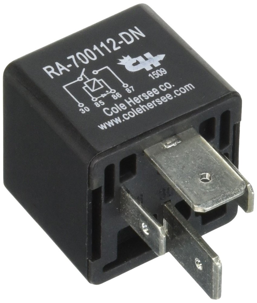 Cole Hersee RA-700112-DN-BX 70A Relay (Form_A 12V Diode Bracket)