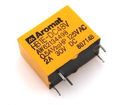 Aromat, DIP Relay HB1E-DC48V, 48V,