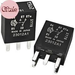 13502751 12VDC 5-Pin Relay (Pack of 2) – 35A Automotive Relay, Compatible with B