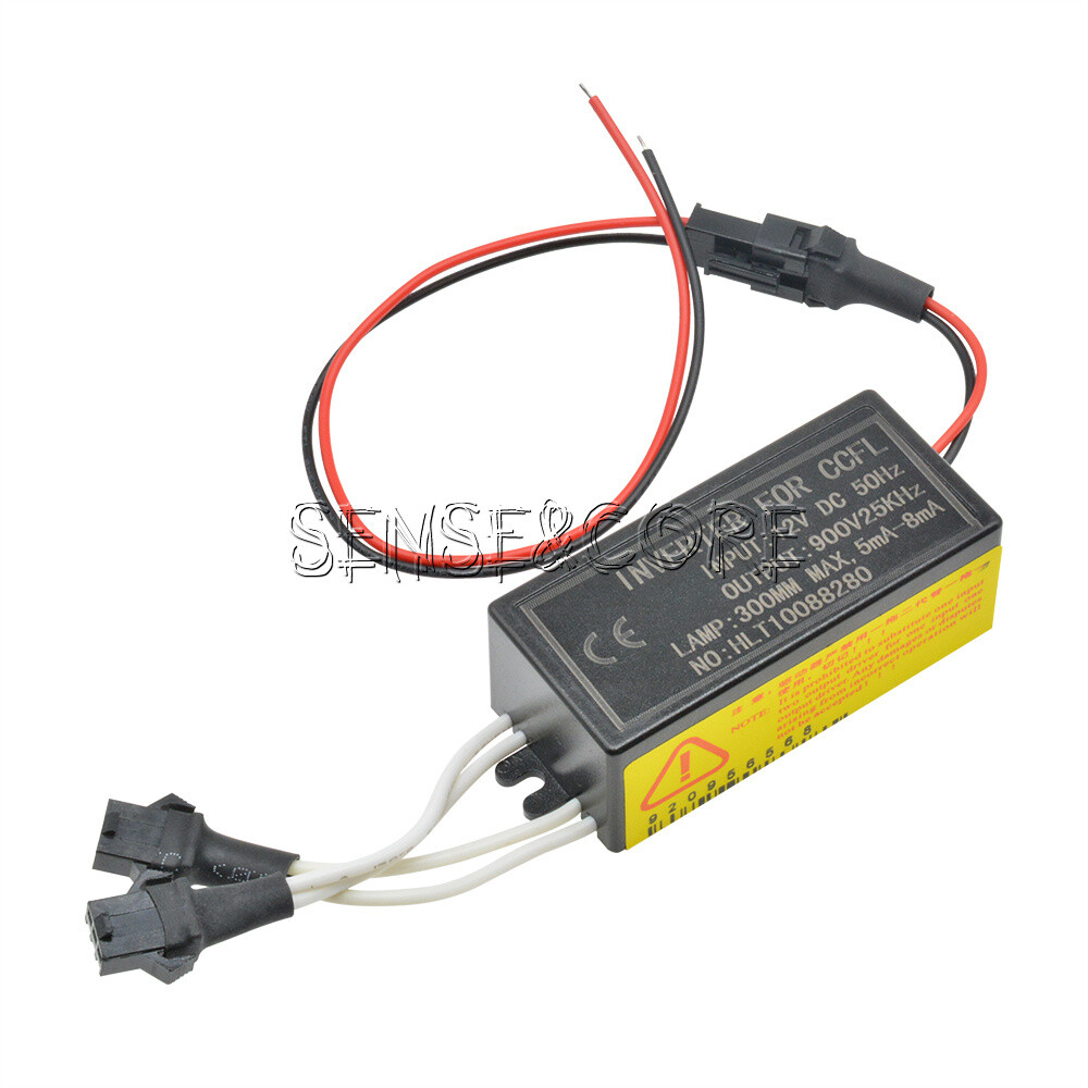 12V CCFL Inverter Spare Ballast Halo Angel Eyes Rings Kit For BMW Mazda Lexus-