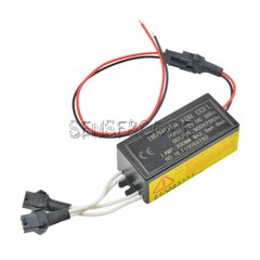 12V CCFL Inverter Spare Ballast Halo Angel Eyes Rings Kit For BMW Mazda Lexus-