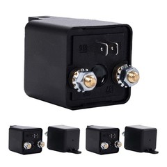 5-Pack 12V Heavy Duty 120A Automotive Relay, 4-Pin SPST, High Power Continuous D