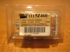 Plug in Relay 8 Pins DPDT 12 Amps 240 VAC 2.16 Coil VA Rating NEW