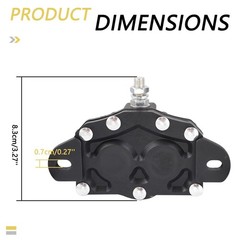 Winch Motor Reversing Solenoid 12V 6 Terminal DC Contactor Relay Switch Intermit