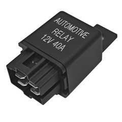 FLS821 Relay 12V 40A (Pack of 2) – Universal SPST 4-Pin Heavy Duty Automotive Re