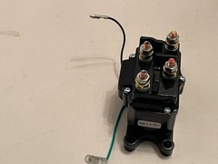 12V Solenoid Relay Contactor for ATV UTV 3000-5000lbs without Caps