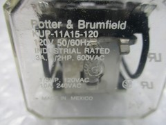 POTTER & BRUMFIELD KUP-11A15-120 RELAY 120V LOT OF 3 NSNP