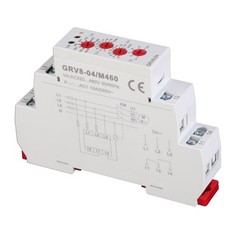 GRV8-04 3-Phase Voltage Monitoring Relay Phase Sequence Phase Failure Protec CX4
