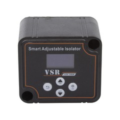 12V 140A Adjustable Dual Battery Isolator Split Charge VSR Car Relay LCD Display