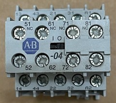 700-M220* /A with 195-MA04 Allen Bradley Control Relay 110VAC coil