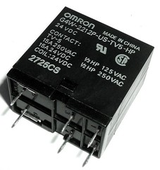G4W-2212P-US-TV5-HP-DC24 OMRON SEALED GENERAL PURPOSE HIGH POWER RELAYS PCB 15A