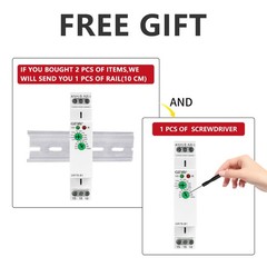 GEYA MultifunctionTimer Relay 10 Funcitons Time Delay Relay AC/DC24V-240V